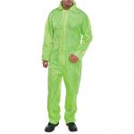 Beeswift Nylon B-Dri Coverall Saturn Yellow L NBDCSYL BSW05169