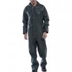 Beeswift Super B-Dri PU Coverall Olive Green L BSW05284