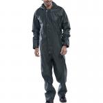 Beeswift Super B-Dri PU Coverall Olive Green L SBDCOL BSW05284