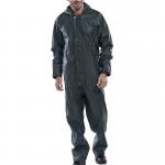 Beeswift Super B-Dri PU Coverall Olive Green 2XL SBDCO2XL BSW05288