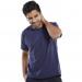 Beeswift Click 100% Cotton T-shirt Navy Blue S BSW05843