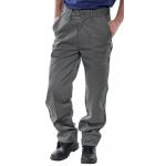 Beeswift Heavyweight Drivers Trousers Grey 28 BSW05941