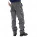 Beeswift Heavyweight Drivers Trousers Grey 48 BSW05952