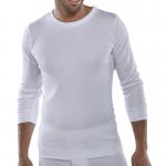 Beeswift Long Sleeve Thermal Vest White XL THVLSWXL BSW06101
