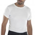 Beeswift Short Sleeve Thermal Vest White S THVSSWS BSW06110
