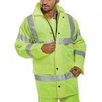 Beeswift 4 In 1 High Visibility Jacket and Bodywarmer Saturn Yellow M BSW06149