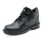 Beeswift Click Leather Mid Cut Midsole Steel Toe Capped Boots 1 Pair Black 11 BSW06444