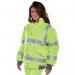 Beeswift Super High Visibility Bomber Jacket Saturn Yellow S BSW06472