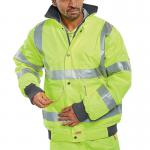 Beeswift Super High Visibility Bomber Jacket Saturn Yellow M BD75SYM BSW06476