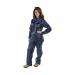 Beeswift Nylon B-Dri Weatherproof Suit Navy Blue Small BSW06671