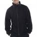 Beeswift Standard Full Zip Fleece Jacket Black Size 4XL BSW06680