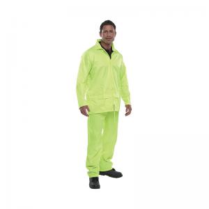 Beeswift Nylon B-Dri Weatherproof Suit Saturn Yellow XL NBDSSYXL