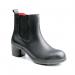 Beeswift Cyndi Ladies Anti-Static Steel Toe Cap Leather Upper Boots 1 Pair Black 06 BSW08109