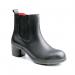 Beeswift Cyndi Ladies Anti-Static Steel Toe Cap Leather Upper Boots 1Pr Black 6 LAV101606 BSW08109