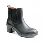 Beeswift Cyndi Ladies Anti-Static Steel Toe Cap Leather Upper Boots 1Pr Black 8 LAV101608 BSW08112