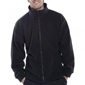 Standard Fleece Jacket Black Large FLJBLL BSW09542