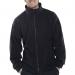 Standard Fleece Jacket Black Small FLJBLS BSW09544