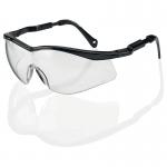 Beeswift Colorado Safety Spectacles Clear Lens Black Frame BBCS BSW09559