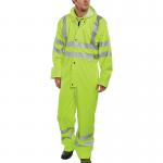 Beeswift Super B-Dri PU Breathable Coverall Saturn Yellow S BSW09820