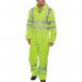 Beeswift Super B-Dri PU Breathable Coverall Saturn Yellow L PUC471SYL BSW09824