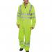 Beeswift Super B-Dri PU Breathable Coverall Saturn Yellow XL PUC471SYXL BSW09826