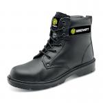 Beeswift Click Traders Dual Density PU 6 Inch Lace up S3 Safety Boots 1Pr Black 7 CTF20BL07 BSW09855