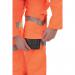 Beeswift Railspec Polycotton Coverall Orange 38 BSW09934