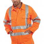 Beeswift Railspec High Visibility Jacket Orange 50 RSJ50 BSW09963