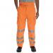 Beeswift Rail Spec High Visibility Trousers Orange 34 BSW09975