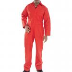 Beeswift Fire Retardant Boilersuit Red 52 CFRBSRE52 BSW10086