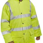 Beeswift High Visibility Breathable Lined Jacket BSW10134