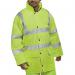 Beeswift High Visibility Breathable Lined Jacket Saturn Yellow 3XL BSW10140