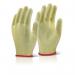 Beeswift Kevlar Lightweight Gloves 1Pr Yellow 9 KGLW09 BSW10160