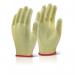 Beeswift Kevlar Lightweight Gloves 1Pr Yellow 10 KGLW10 BSW10161