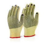 Beeswift Reinforced Mediumweight Dotted Gloves 1 Pair BSW10216
