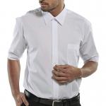 Beeswift Classic Short Sleeve Shirt White 19 BSW10255