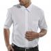 Beeswift Classic Short Sleeve Shirt White 19 BSW10255