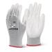 Beeswift Pu Coated Glove White Large BSW10599