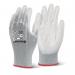 Beeswift PU Coated Gloves White L PUGWL BSW10599