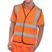 Beeswift High Visibility Waistcoat Full App G Orange 3XL BSW10878