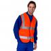 Beeswift High Visibility Waistcoat Full App G Orange 3XL BSW10878