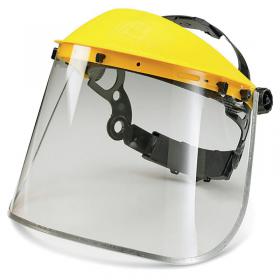 Beeswift Metal Edge Face Visor 8 Inch Clear BBMEFV8 BSW10957