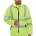 Beeswift Carnoustie Hi Vis Fleece Jacket Saturn Yellow Medium BSW11202