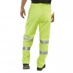 Beeswift Polycotton High Visibility Trousers BSW11244