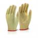 Beeswift Reinforced Mediumweight Gloves 1 Pair Yellow 08 BSW11406