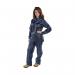 Beeswift Nylon B-Dri Weatherproof Suit Navy Blue 4XL NBDSN4XL BSW11435