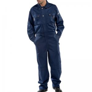 Beeswift Click Premium Boilersuit Stretch-Plus Navy Blue 44 CPCN44