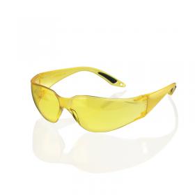 Vegas Safety Spectacles Wraparound Yellow BSW11789