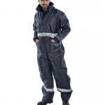 Beeswift Coldstar Freezer Coverall Navy Blue M BSW12107