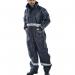 Beeswift Coldstar Freezer Coverall Navy Blue L BSW12108